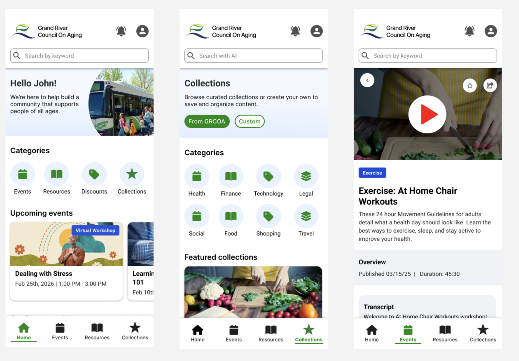 Native Mobile App — Blue-Sky Concept