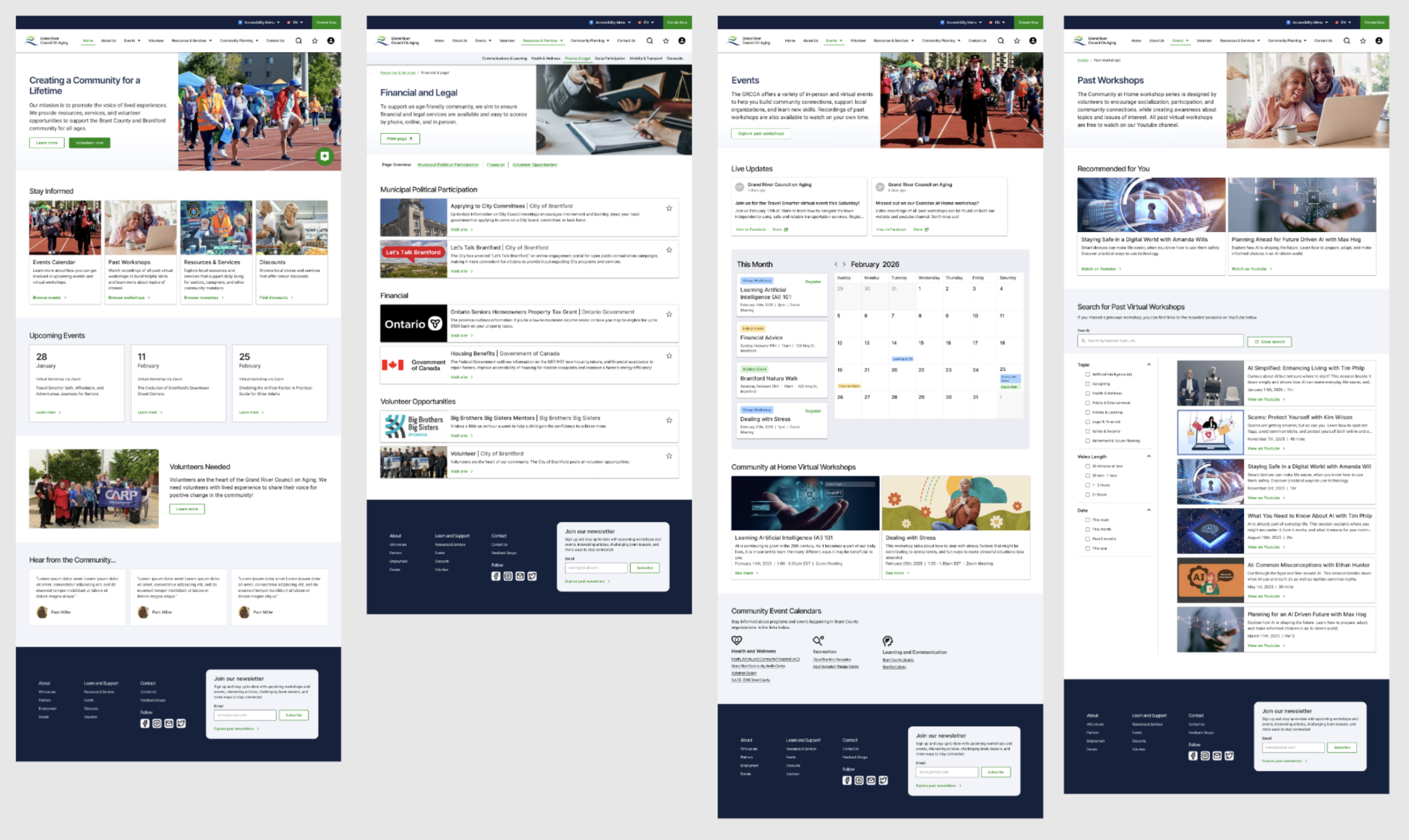 Redesigned Website