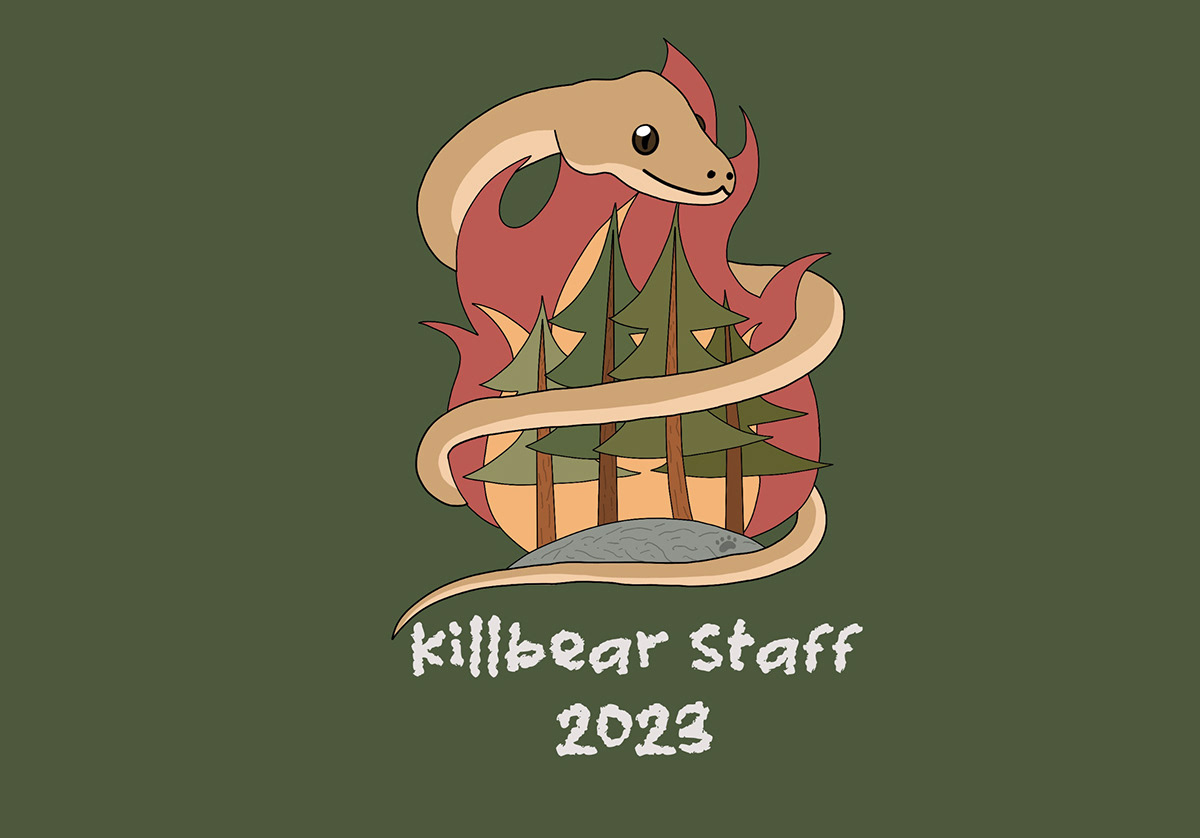 Killbear Staff — Snake